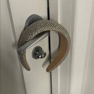 Loeffler Randall Puffy Diamanté Headband